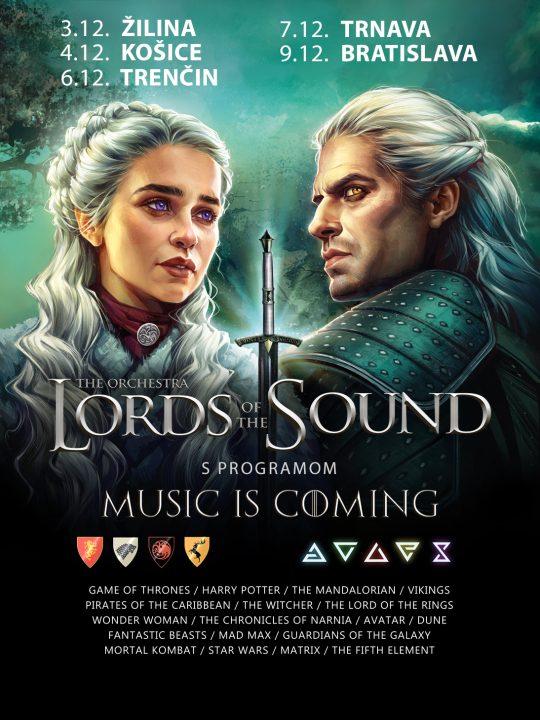 LORDS OF THE SOUND s_programom "Music is coming"